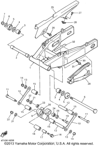 YZF600RP Бугель