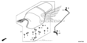 CTX1300 (ABS) Сиденье