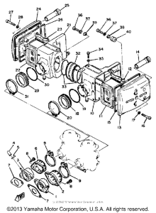 XS650G Впускная система
