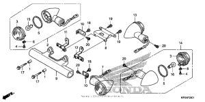 VT750C2B Turn signal (vt750c2b)