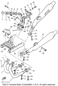 XVZ12TDK Выхлопная система