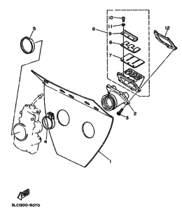 TZ250 Впускная система