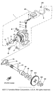 YSR50A Масляный насос