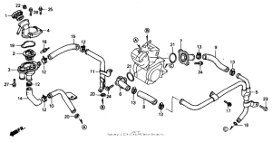 VT700C Водяной насос