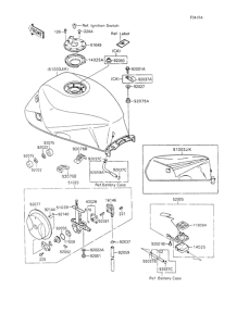 ZX600 Fuel tank(1 / 3)