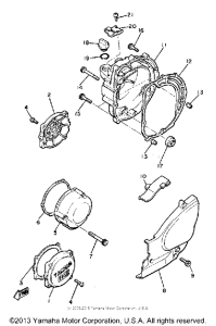 XJ550RH Боковые крышки