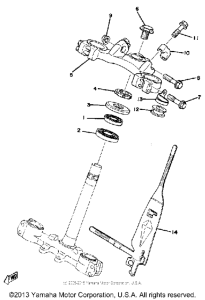 YZ250F Управление