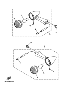 XV1900A Проблесковый световой сигнал