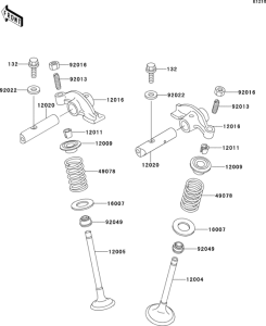 BN125 Клапана