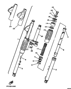 FS1 Вилка передней оси