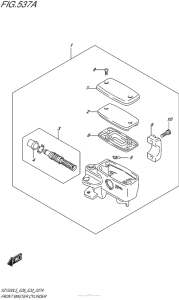 VL1500 Главный тормозной цилиндр