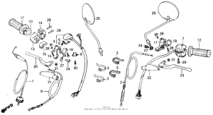 TLR200 Рулевые переключатели