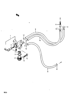 RB50 Топливный кран