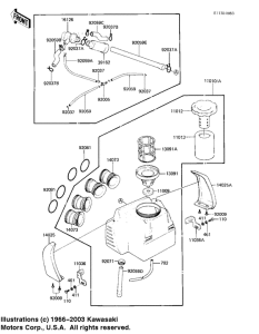 KZ1100 Воздухоочиститель