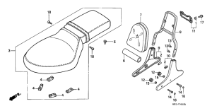 VT600C Пружина