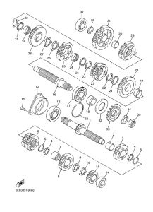 YZF-R6 Трансмиссия