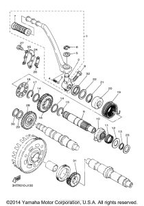 SR400 Стартер