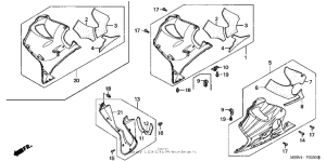  Нижний обтекатель