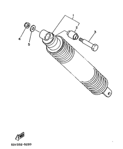 DT80LC Задняя подвеска