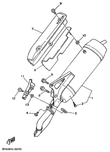 CW50T Выхлопная система