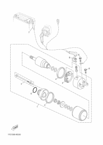 YP250RA Стартер