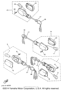 TW200EC Поворотники