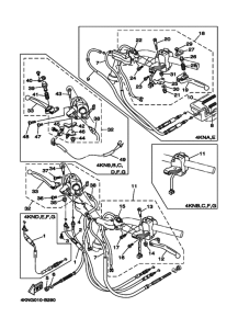 BA50S ﾊﾝﾄﾞﾙｽｲﾂﾁ. ﾚﾊﾞｰ. ｹｰﾌﾞﾙ