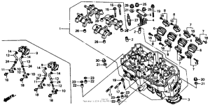  Головка цилиндров