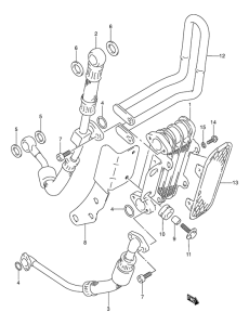 DR250 Масляный радиатор