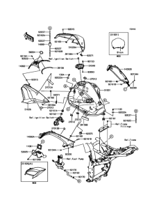 ZR800 Топливный бак