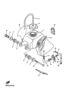 PW50W PW50W1 Tank fuel