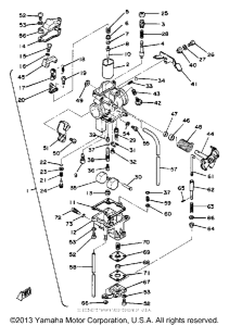 TT250G Карбюратор