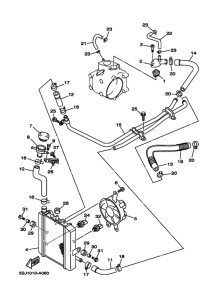 YP250A ﾗｼﾞｴﾀ. ﾎｰｽ