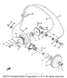 CS5 Масляный насос