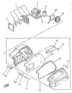 CW50RS Впускная система