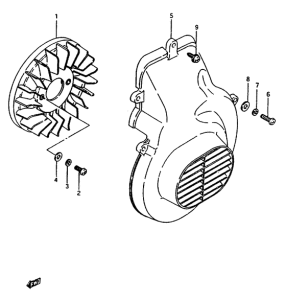 CP50 Вентилятор охлаждения
