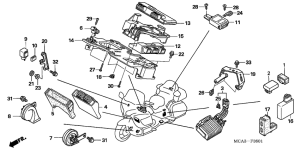 GL1800 (ABS) Блок управления