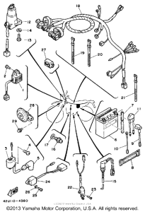XT250L Электрика