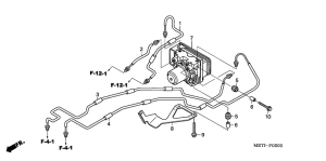 CBF500 (ABS) Модуль ABS