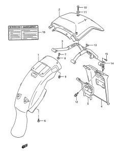TS200 Заднее крыло