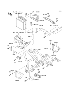 EL250 Короб для АКБ
