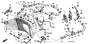 CBR600RR (ABS) Радиатор