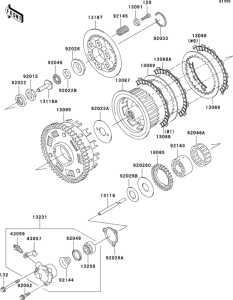 ZR1200 Сцепление