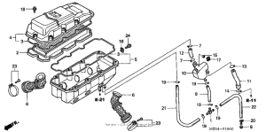 GL1500CD Воздушный фильтр
