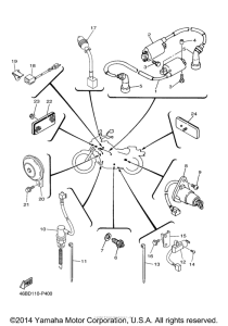 XV250FB Электрика