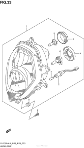 DL1000 (ABS) Фара