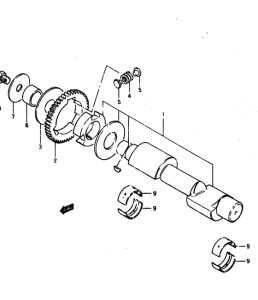 GS450 Балансирный вал