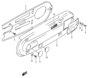 RC50 Кожух цепной передачи