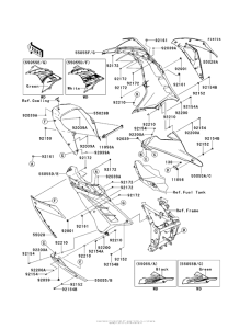 EX300 Cowling Lowers (Besa)