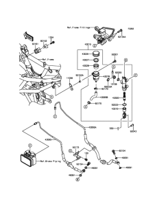 BR250 Задний торм цилиндр